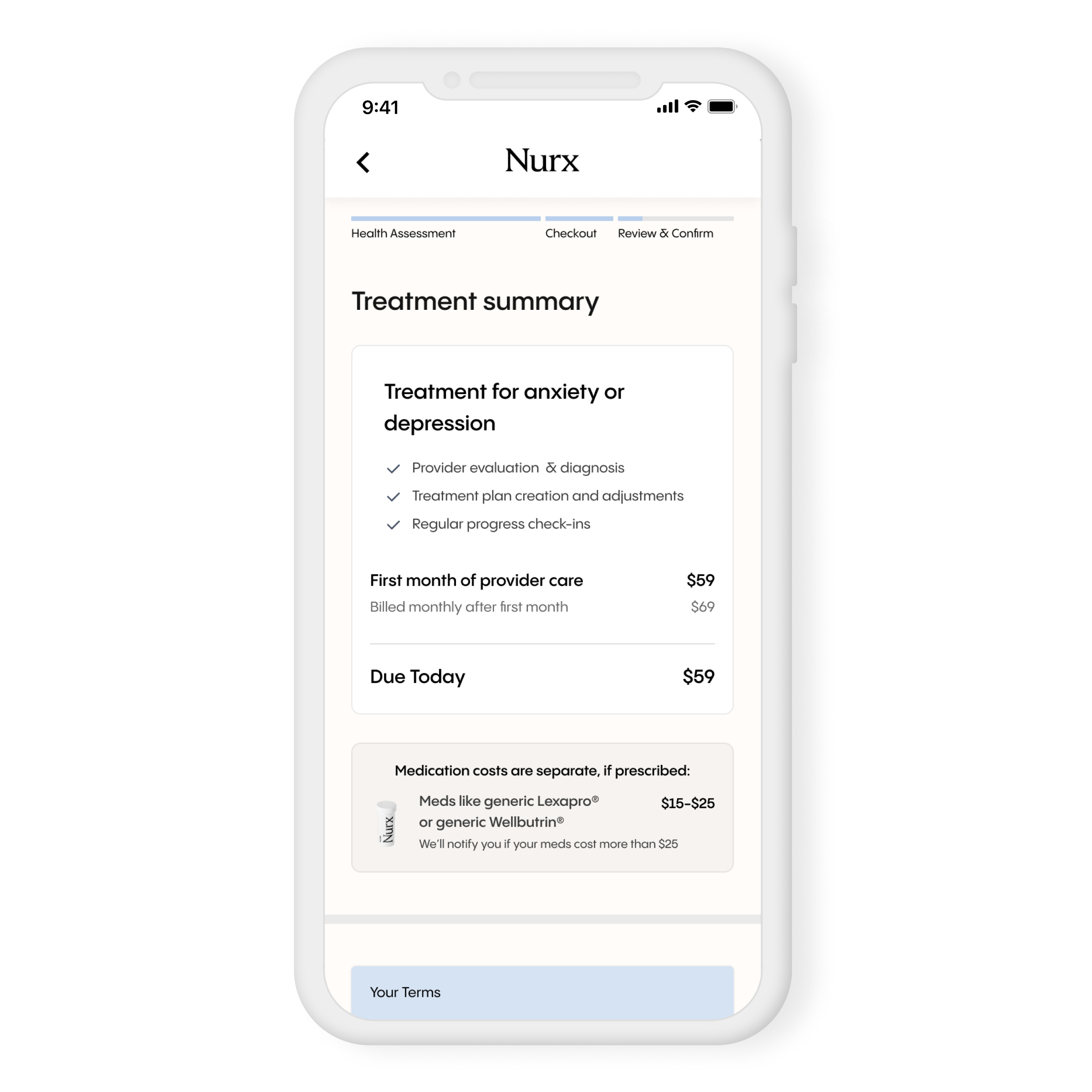 Nurx project preview