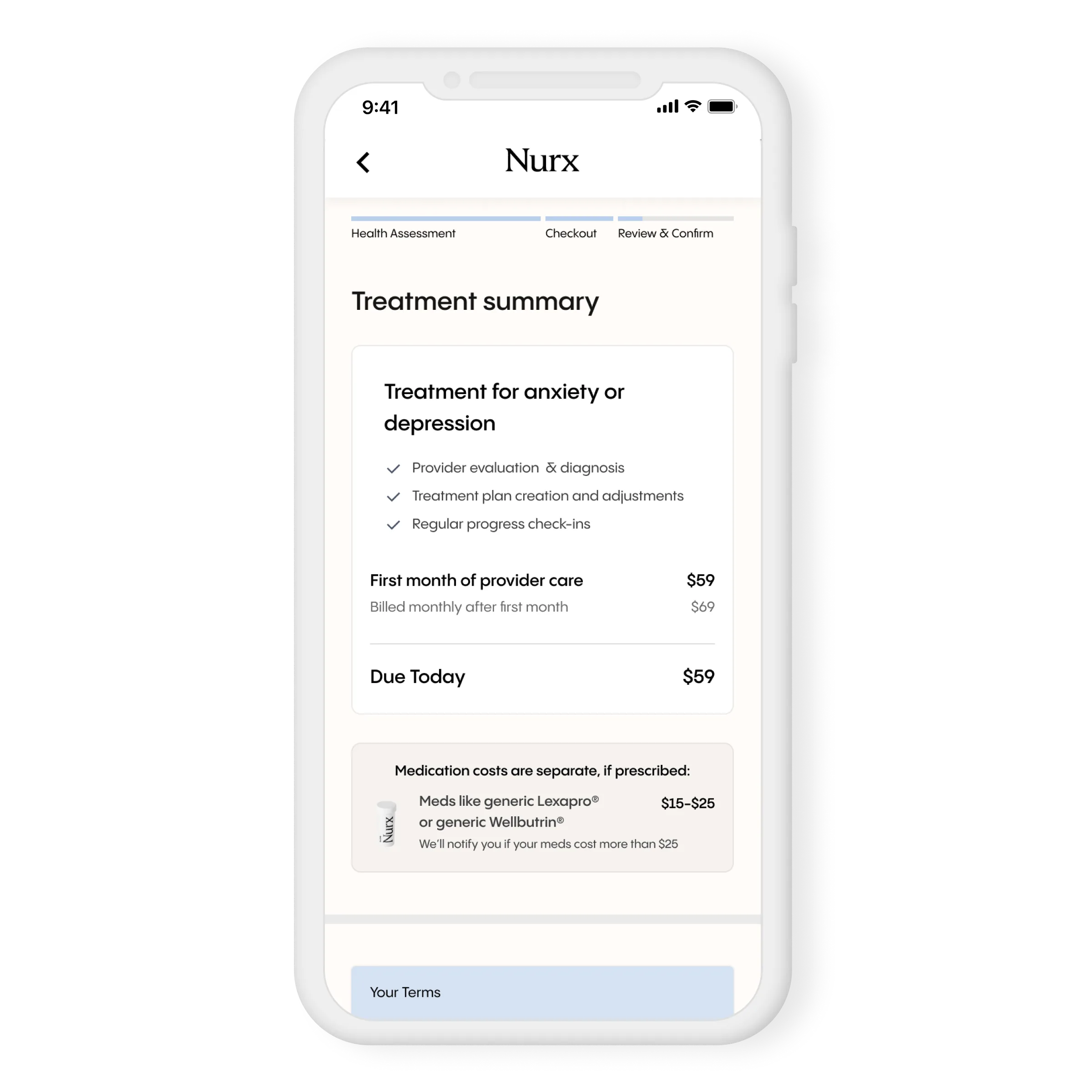 Nurx project preview