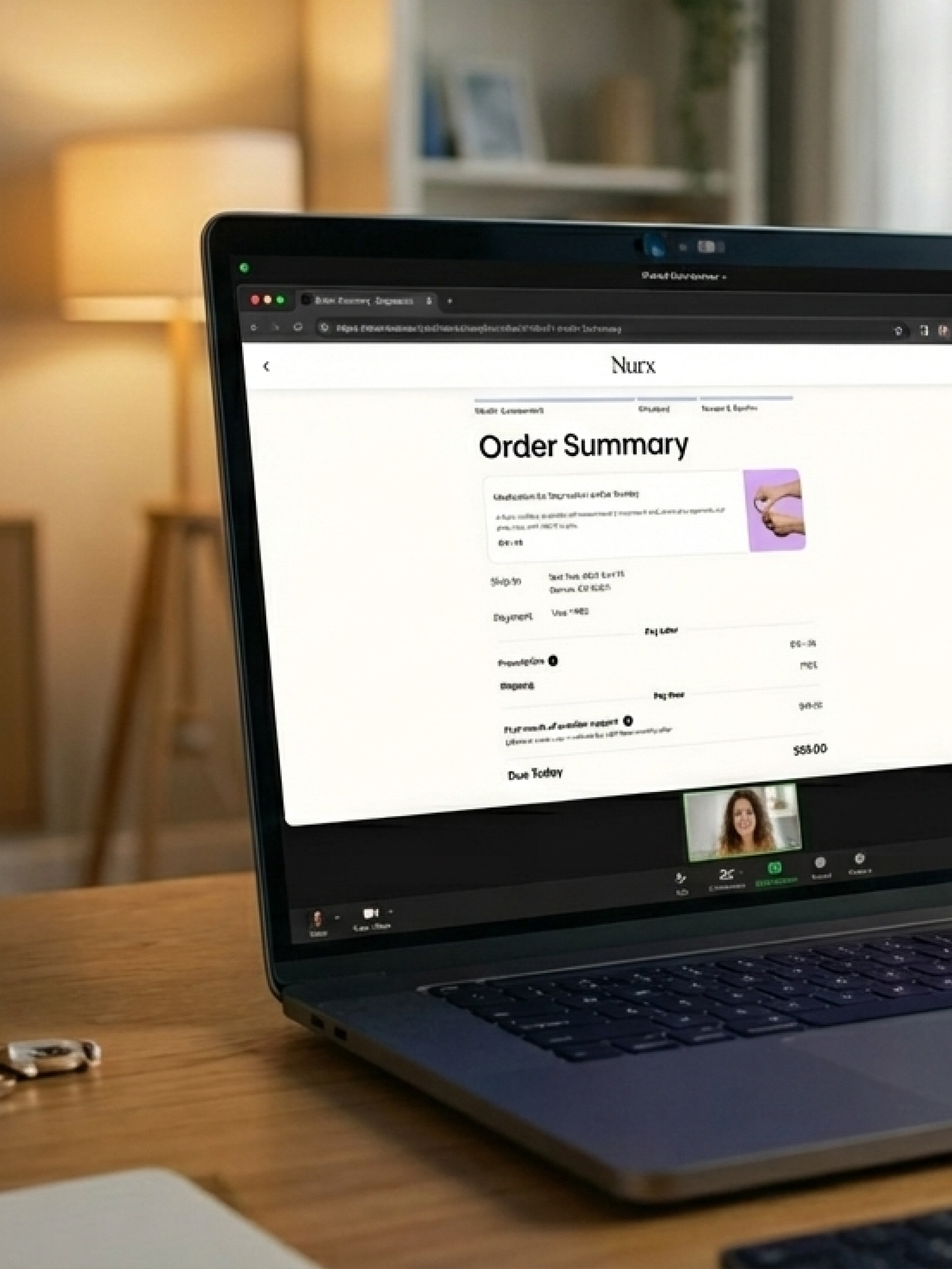 Usability session: Nurx order summary review